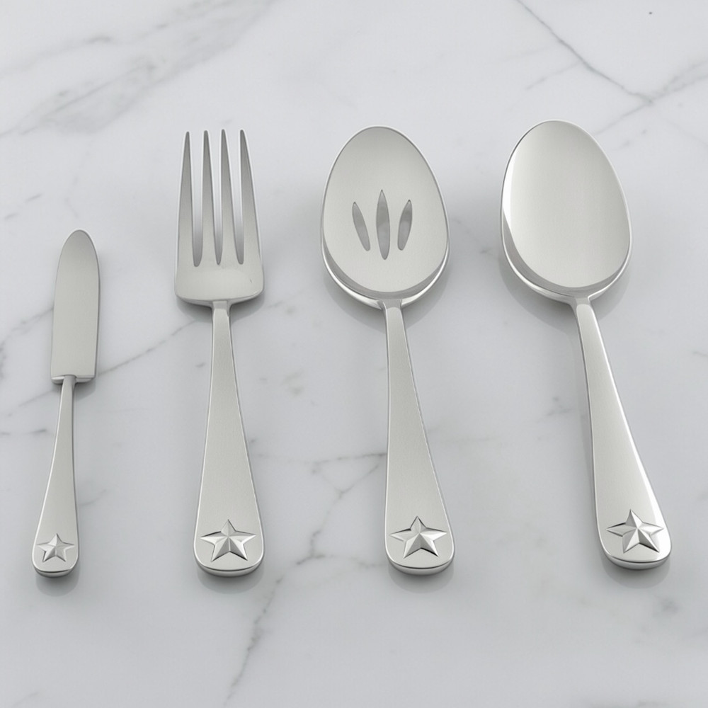 Oneida Tindra 4 Piece Serving Set Quality Stainless