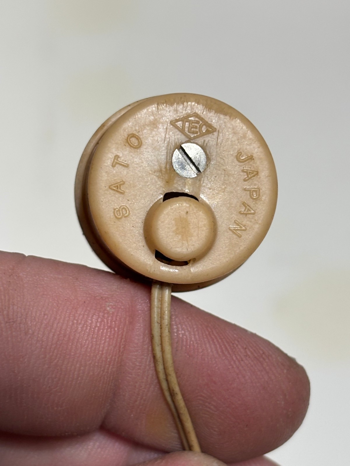 Vtg U.S. COMMAND Space Satellite MOON RADIO box only + PHILMORE VC-1000 SATO Ear