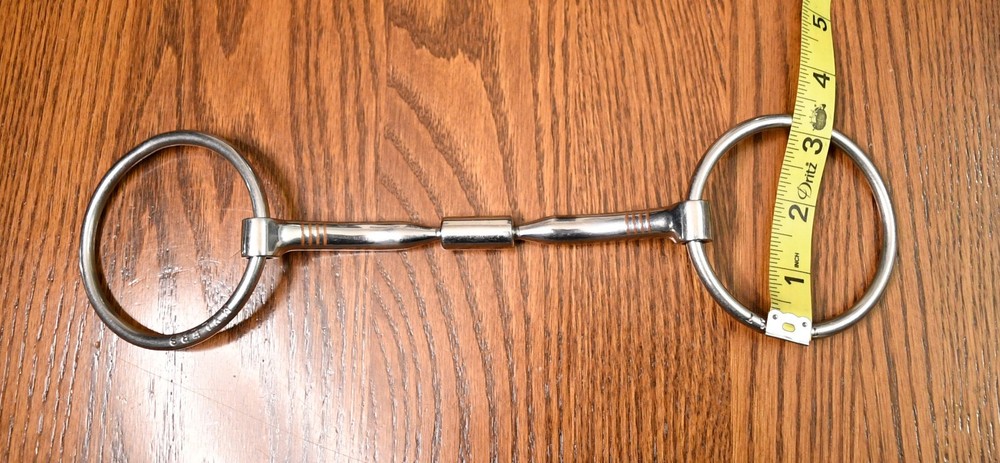 Myler, loose ring bit, ~5.5-5.75”