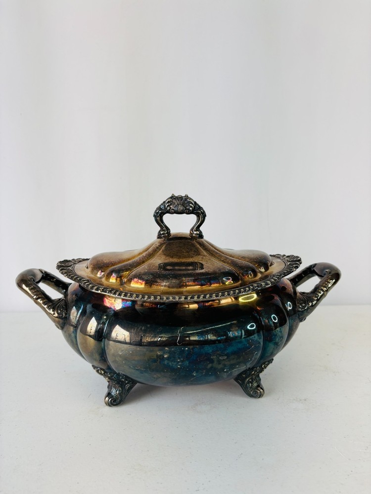 Gorham Company 1891 Silver Soldered Tureen