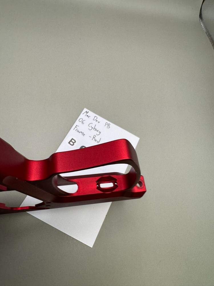 Mac Dev PB O6 Cyborg Frame-Satin Red