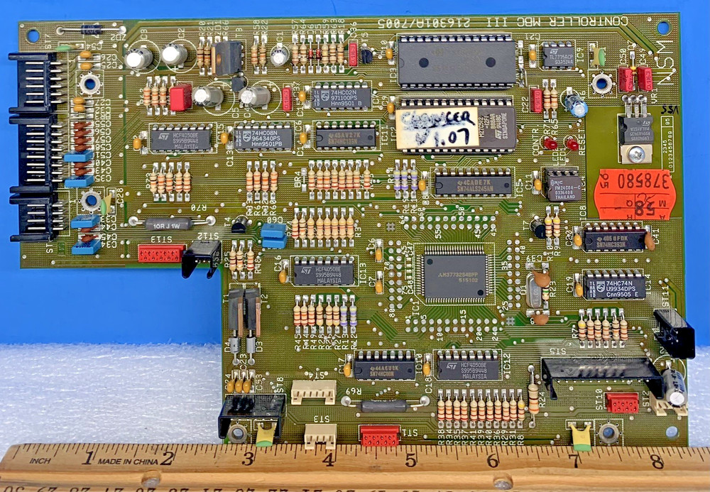 NSM CD JUKEBOX CD CHANGER MBC III CLASS 1 CONTROLLER PC BOARD #216301A/7005