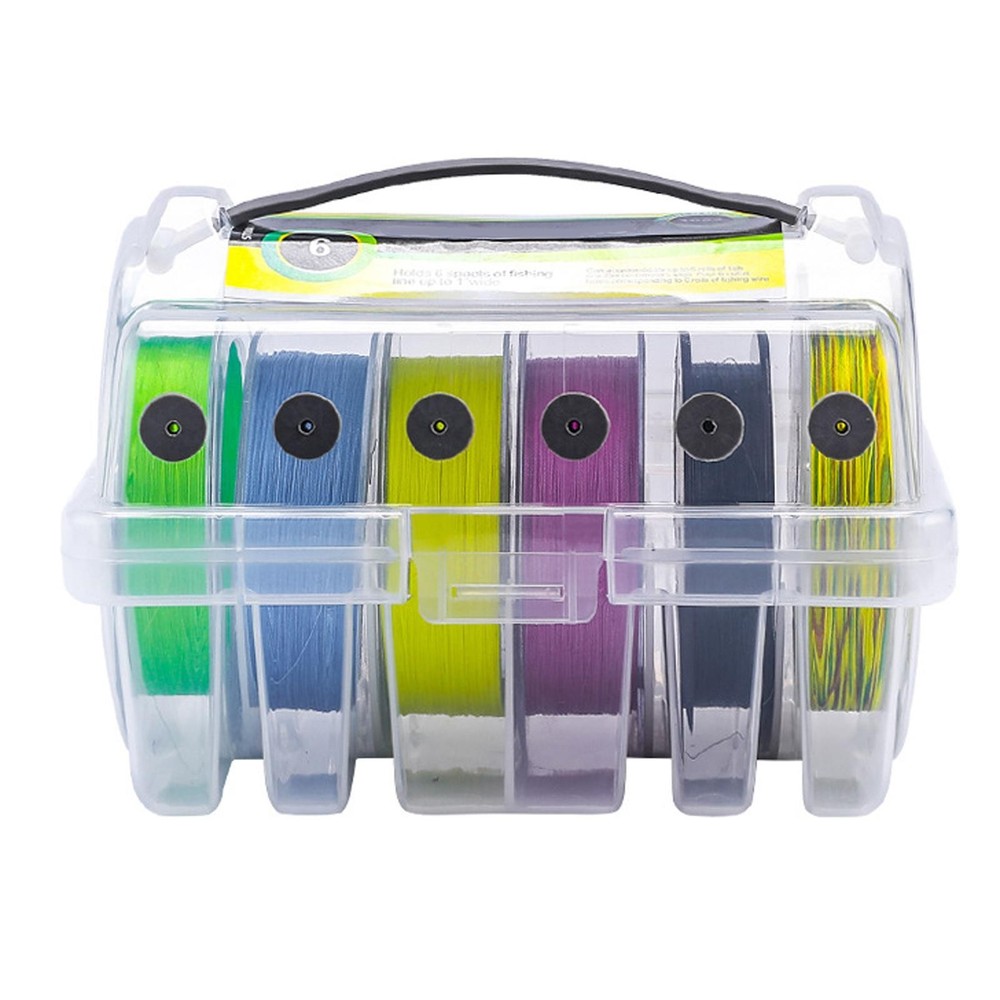 Fishing Line Organizer Line Spool Box Visibility
