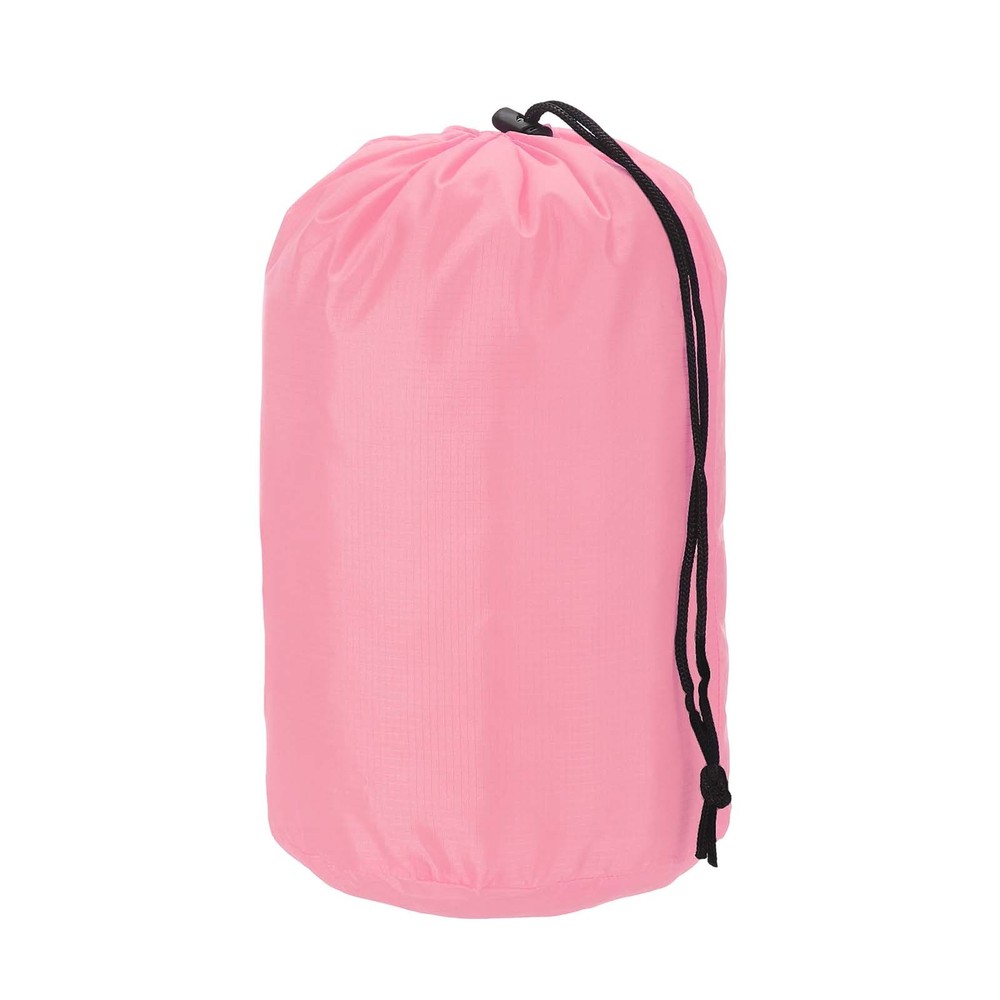 Stuff Sack, Nylon Waterproof Storage Sacks, 5x10Inch(Pink)