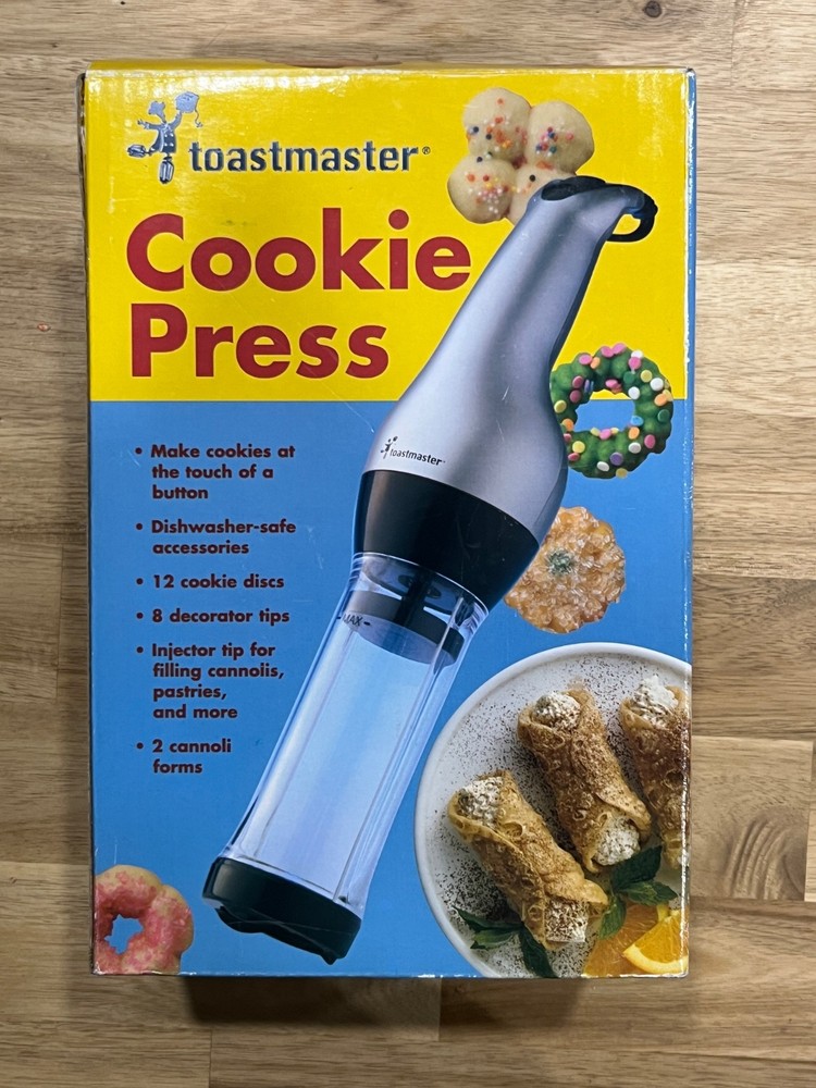 Toastmaster Cookie Press - with original box