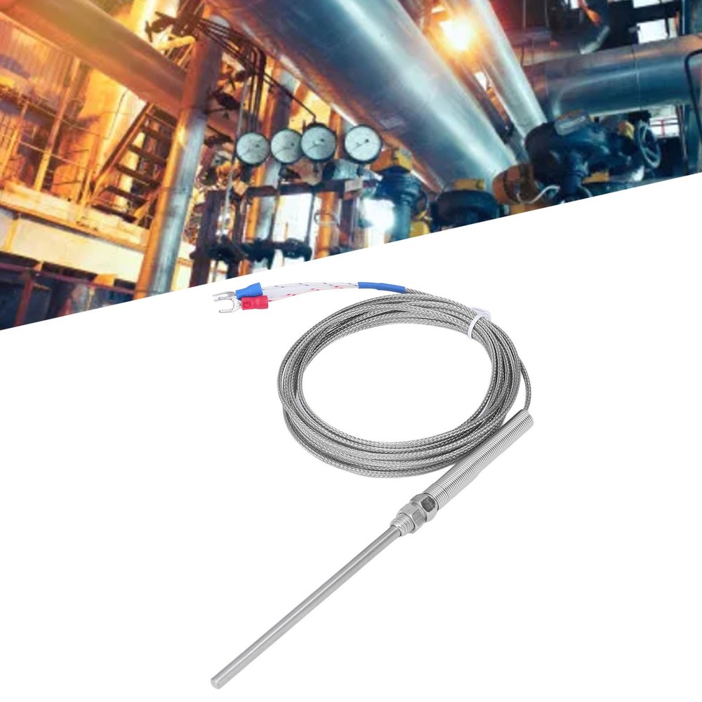 K Type Thermocouple High Accuracy Temperature Sensor Probe For Industrial Use☆