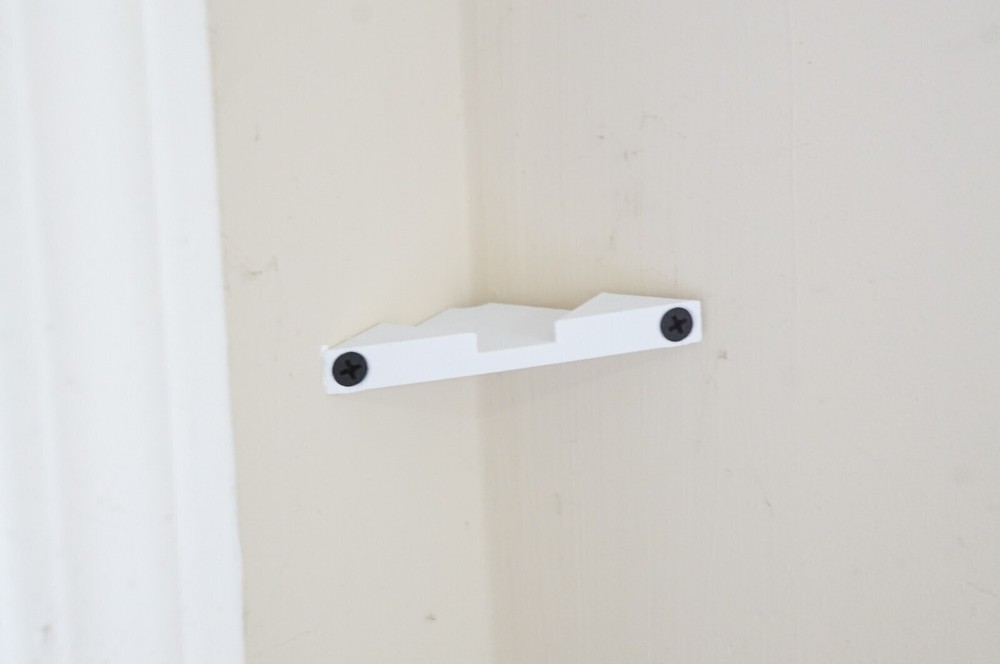 Corner Wall Mount Bracket Shelf for Ring Alarm Motion Detector
