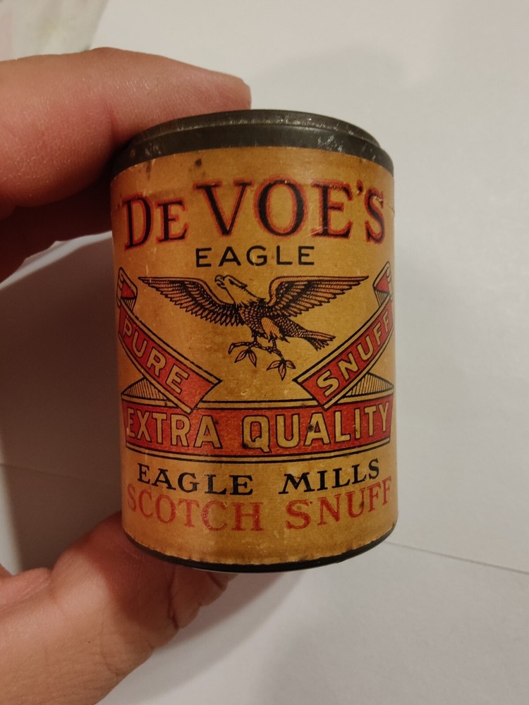 De Voe's Eagle Mills Snuff