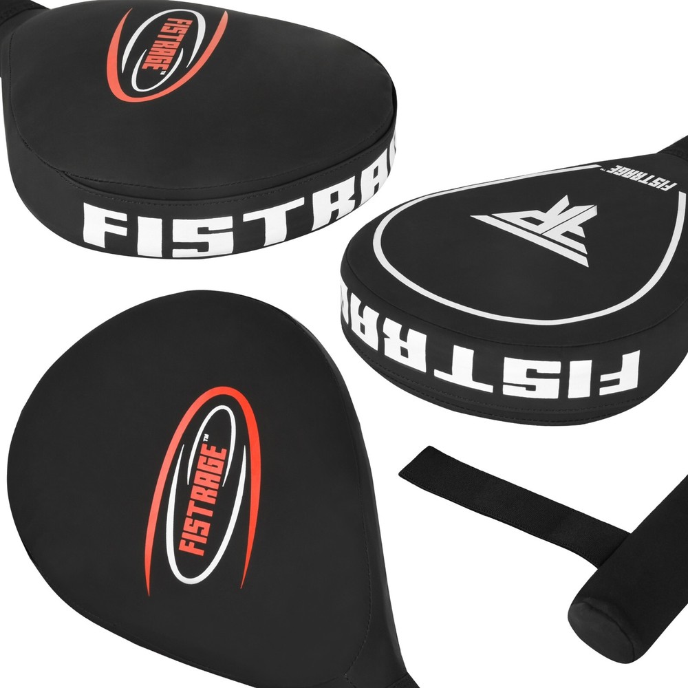 FISTRAGE Taekwondo Training Kick Pad Microfiber Leather Durable Karate Racket