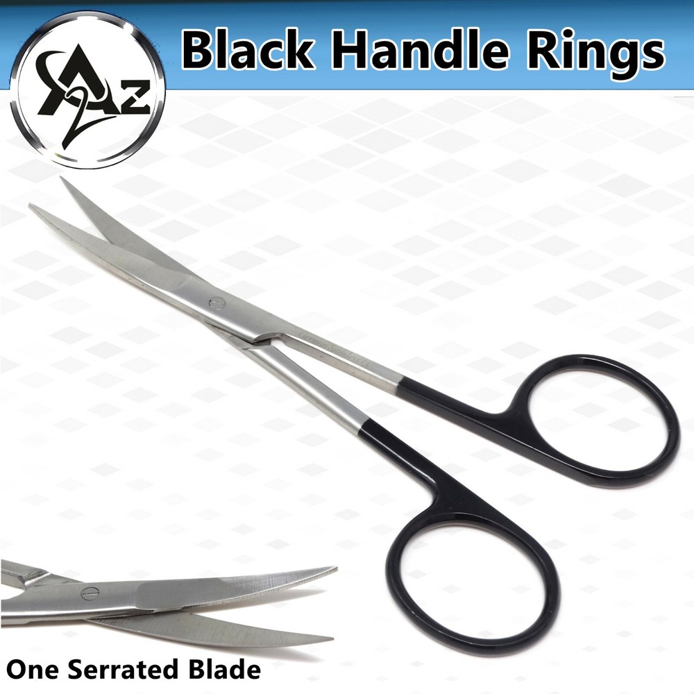 Supercut Iris Scissors 11.5 cm Curved, Care Plastic Surgery Delicate Scissors