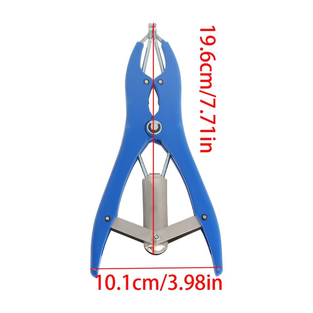 With 100X Rubber Rings Applicator Castrator Ring Elastrator Castration Plier