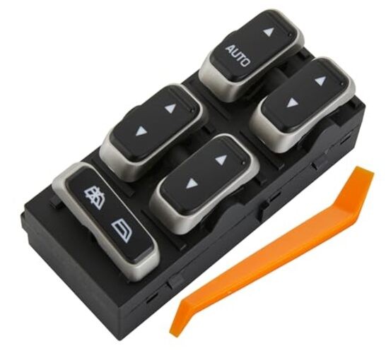 Power Window Switch Fits for Lincoln Town Car 2003-2008,Driver Side Control