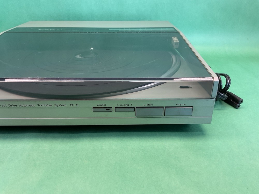 Technics SL-5 Direct Drive Automatic Turntable System POWER TESTED - READ
