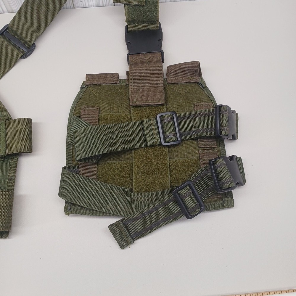 Airsoft Molle Drop Leg Rig Set And Mag Pouch