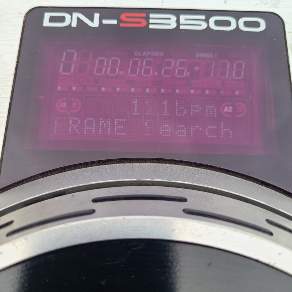 Denon DN-S3500 DJ CD Turntable