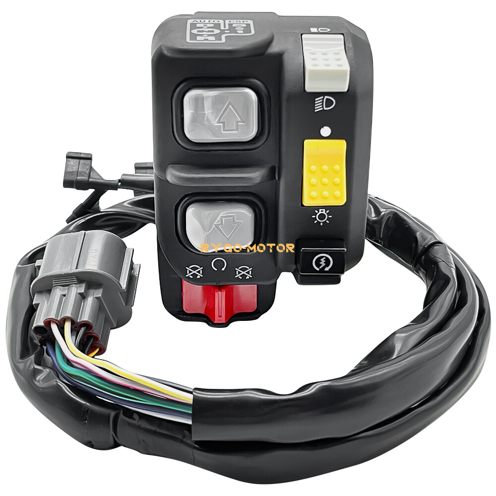 Handlebar Electric Shift Switch Start Stop Headlight for Honda Rancher 420 2008