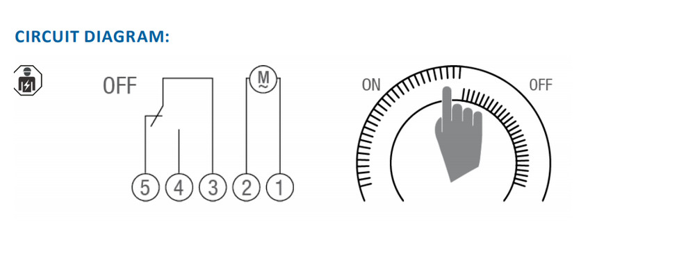 TIME SWITCH ANALOGUE 24 HR