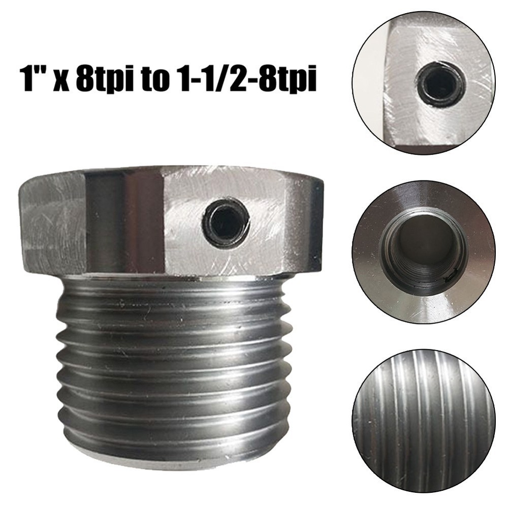 Customizable Spindle Connection with This For Wood Lathe Chuck Adapter