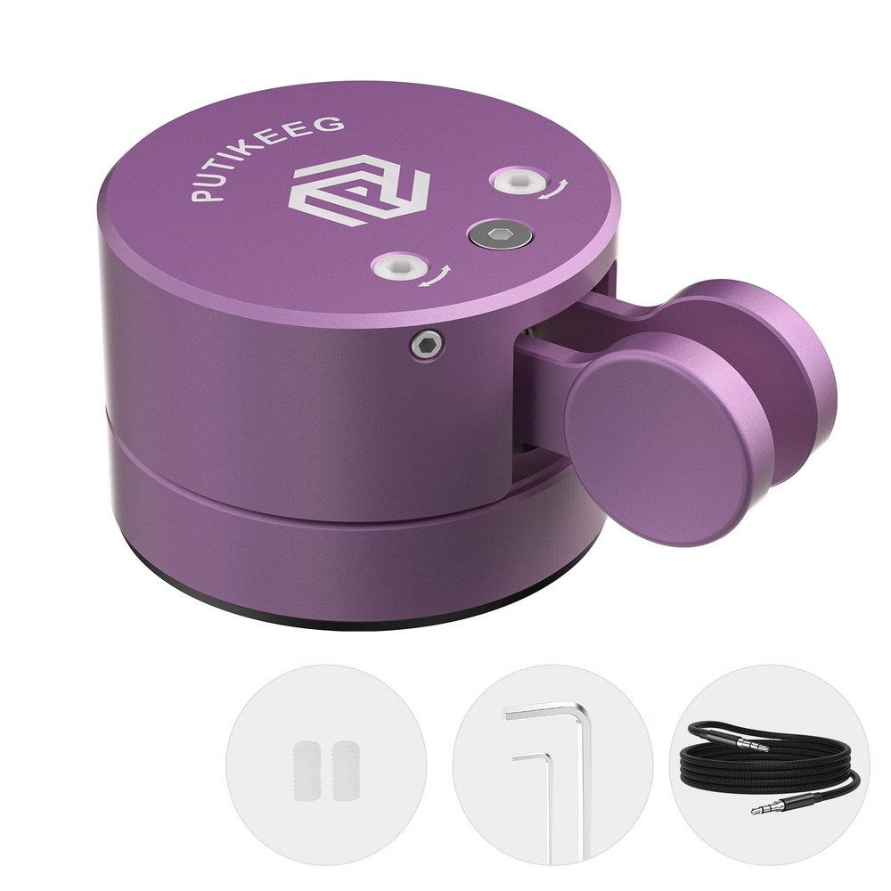 Putikeeg Mini Morse Code Key - CW Dual Paddle with Magnetic Base, Magnetic Re...
