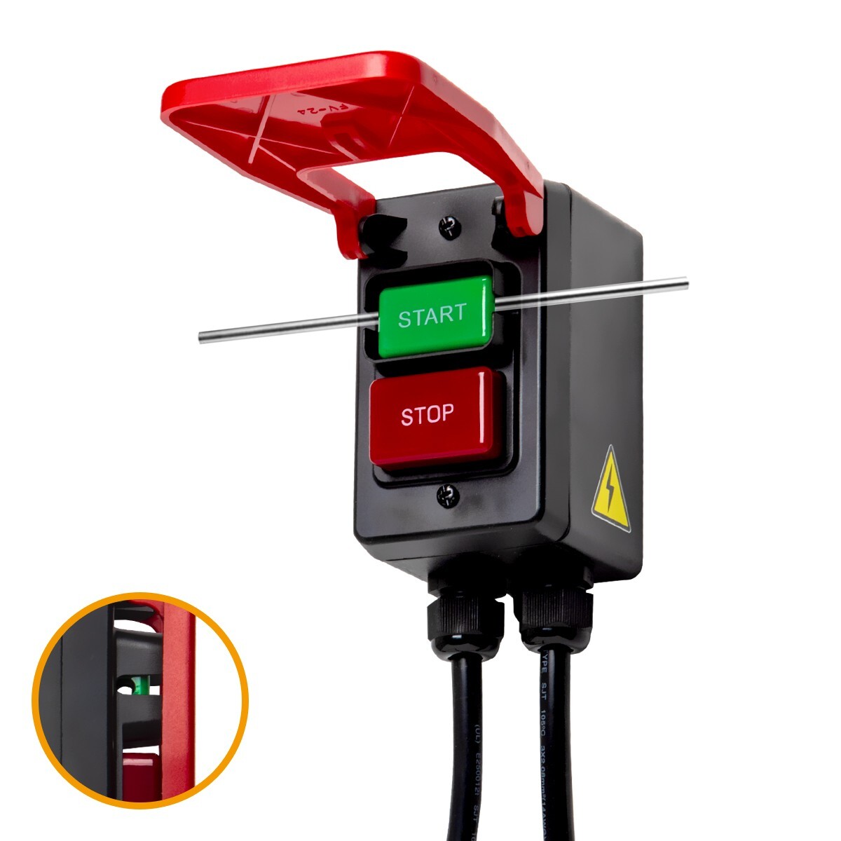 POWERTEC 71754 Safety Paddle Switch for Router Tables & Saws