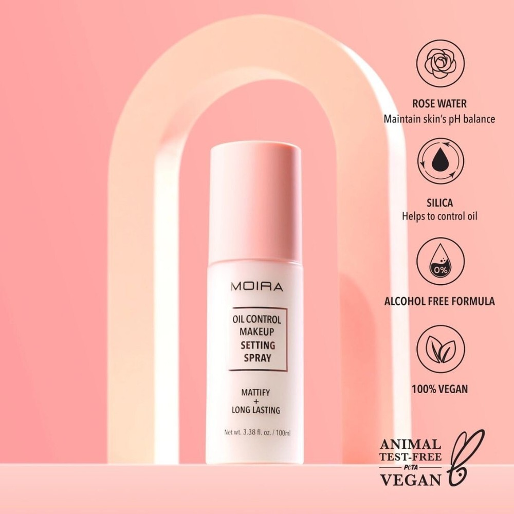 Moira, Oil Control Makeup Setting Spray