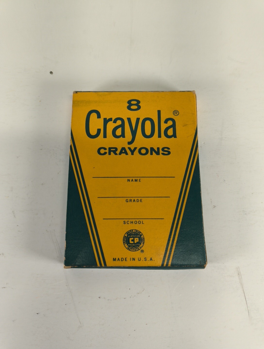 Vintage Crayola Crayons Binney & Smith Pack Of 8