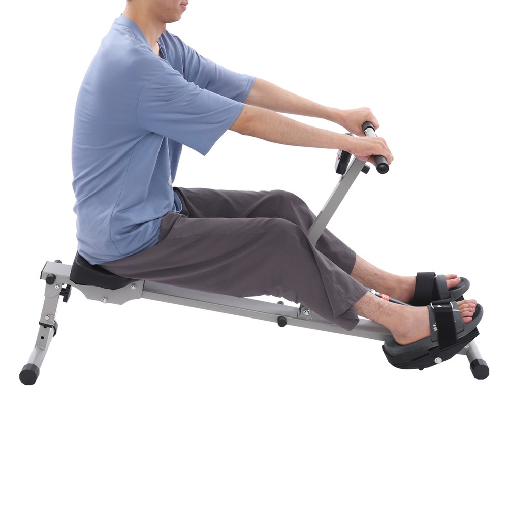Rowing Machine Freestanding Adjustable Foldable Rowing Exercise Machine Fitness