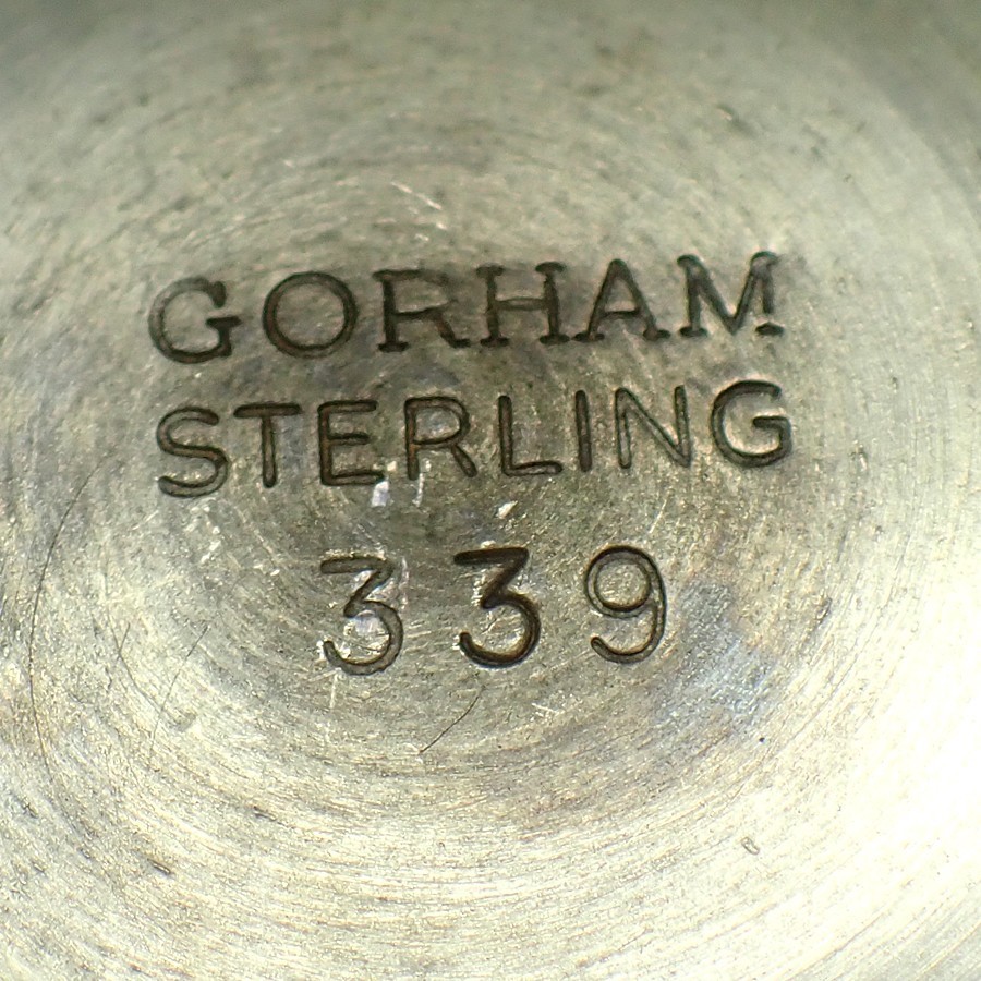 Double Jigger Gorham Sterling Silver Mono R