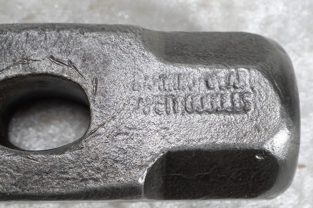 Warren Blacksmith 3.79 LB Sledgehammer Head 84-BX Double Octagon Faces