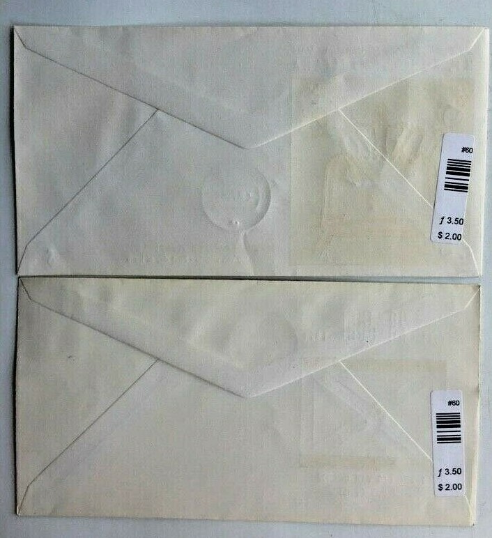 2(TWO) NETHERLANDS ANTILLES FDCs
