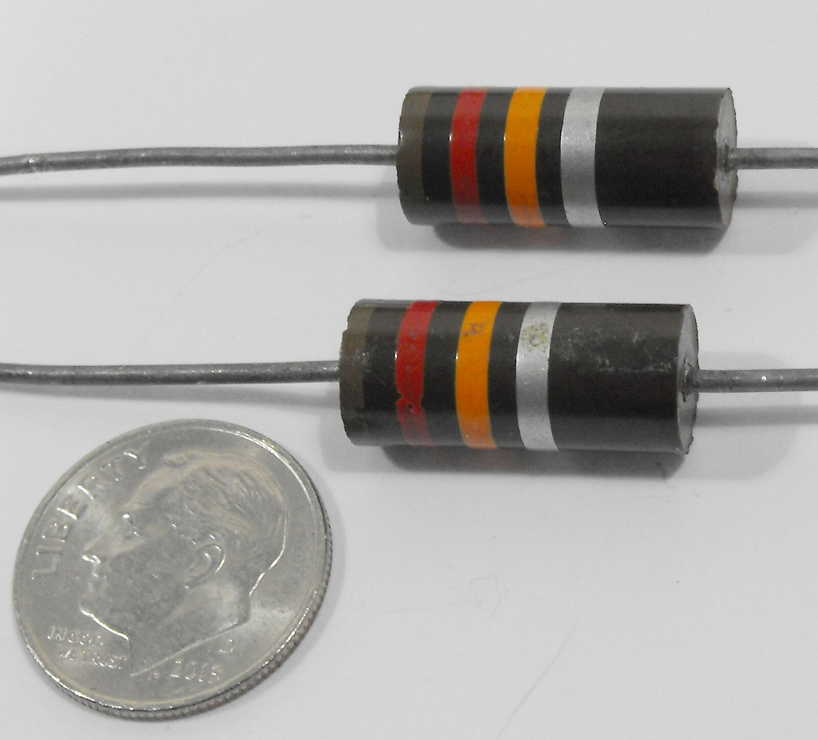 ALLEN BRADLEY RESISTORS UPDATED POPULAR SIZES TUBE AMP CARBON COMPOSITE QTY-2