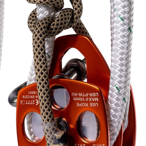 U.S. RIGGING 5-TO-1 BLOCK TACKLE SET