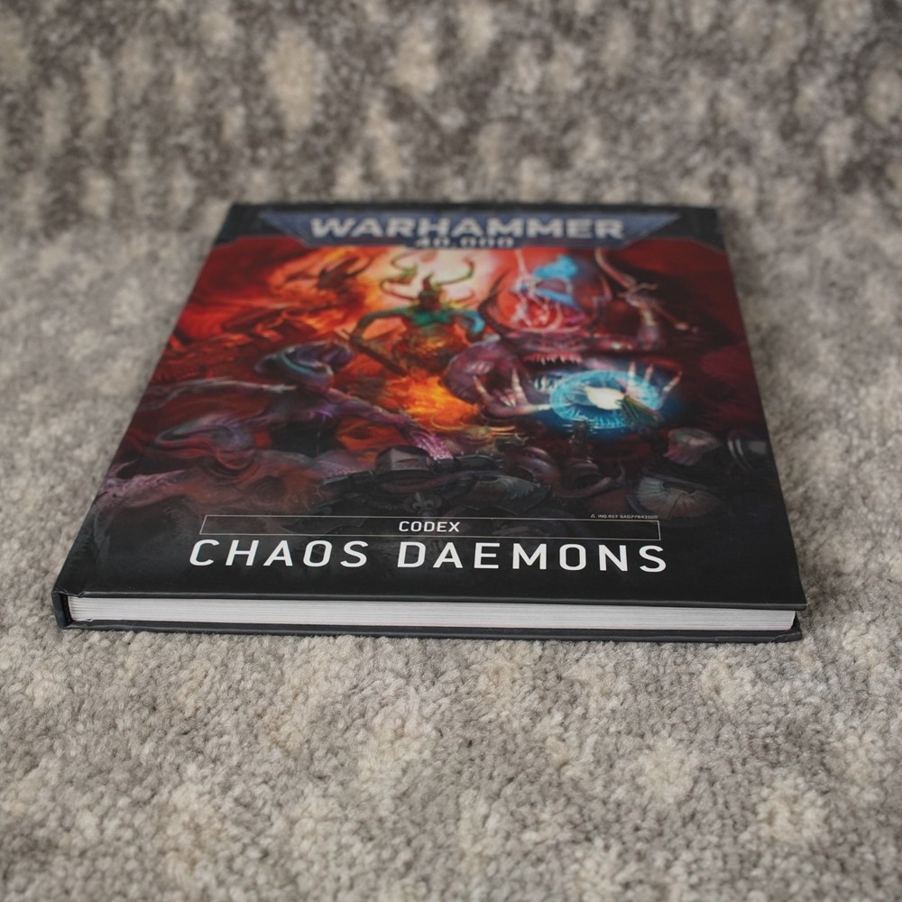 Warhammer Codex Chaos Daemons 2022 Hardcover Great Condition
