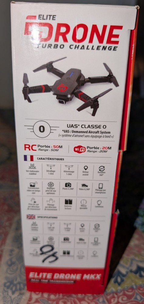 NIB Elite Drone MKX with Extra Power