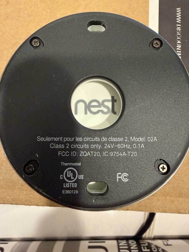 Nest T200577 Learning Thermostat (2nd Generation)