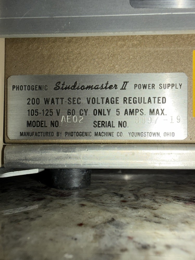 Photogenic Studiomaster II Power Controller