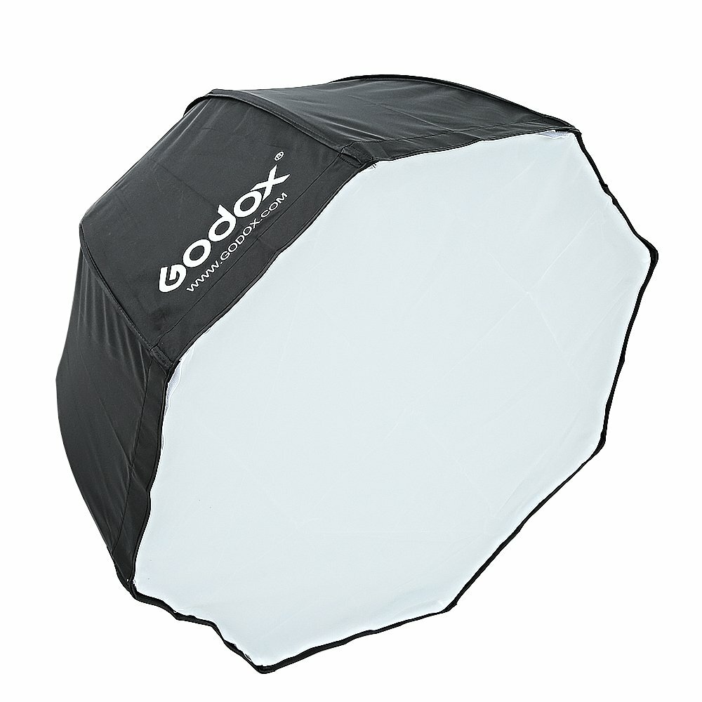 US 2X Godox 32" 80cm Octagon Umbrella Softbox Studio Strobe Head Diffuser
