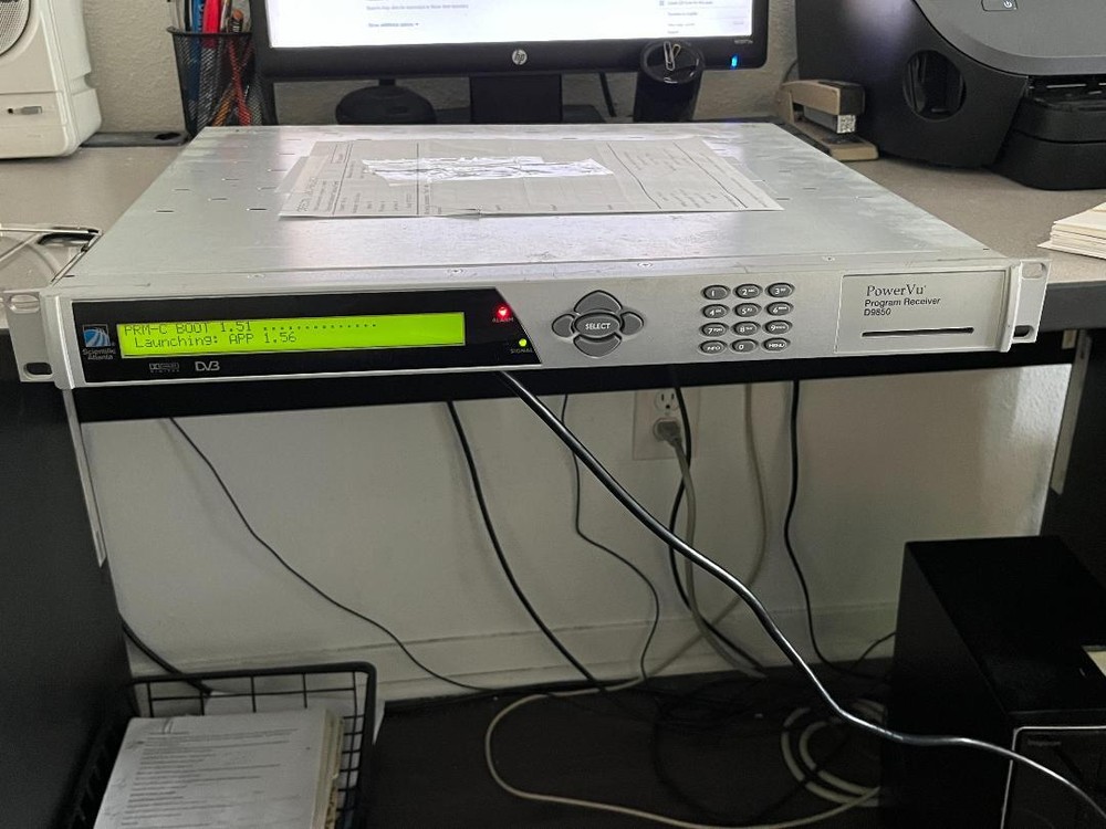 Scientific Atlanta D9850 PowerVu Program Receiver