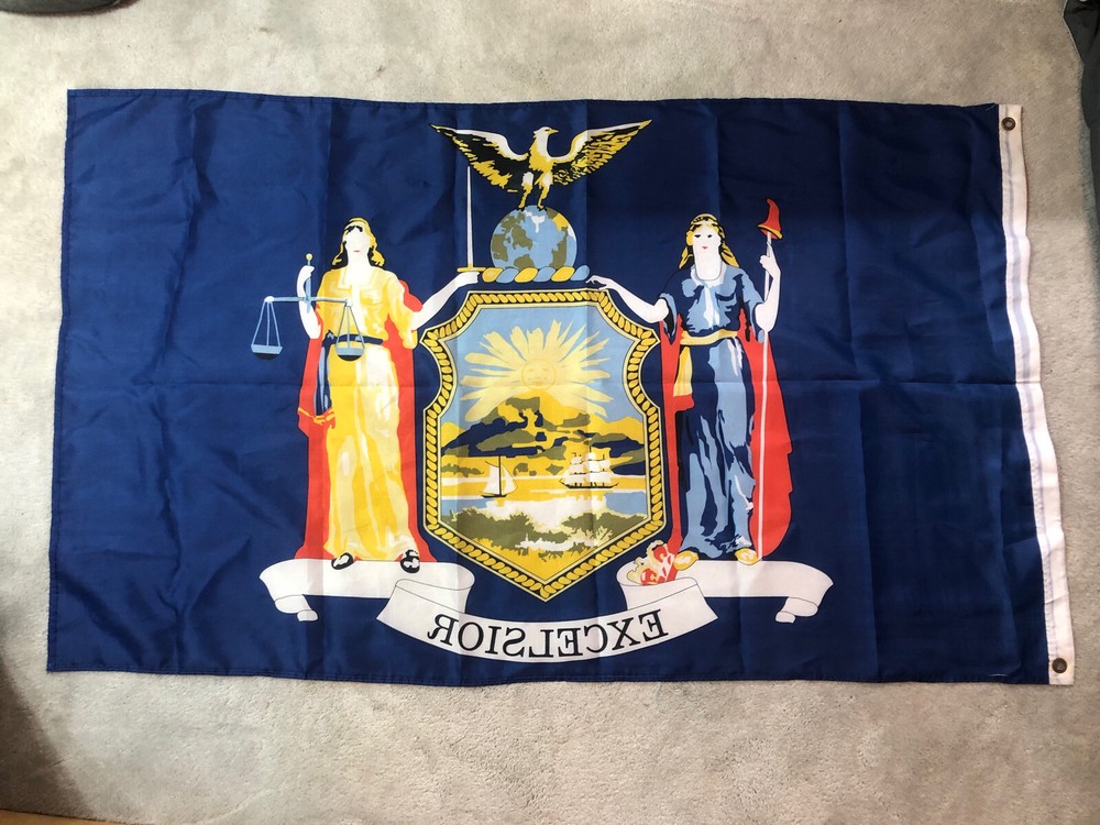 3”x5” New York State Polyster Flag