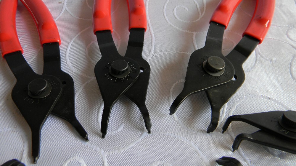 MATCO TOOLS 9PC COMBINATION INTERNAL/EXTERNAL SNAP RING PLIER SET #MST960