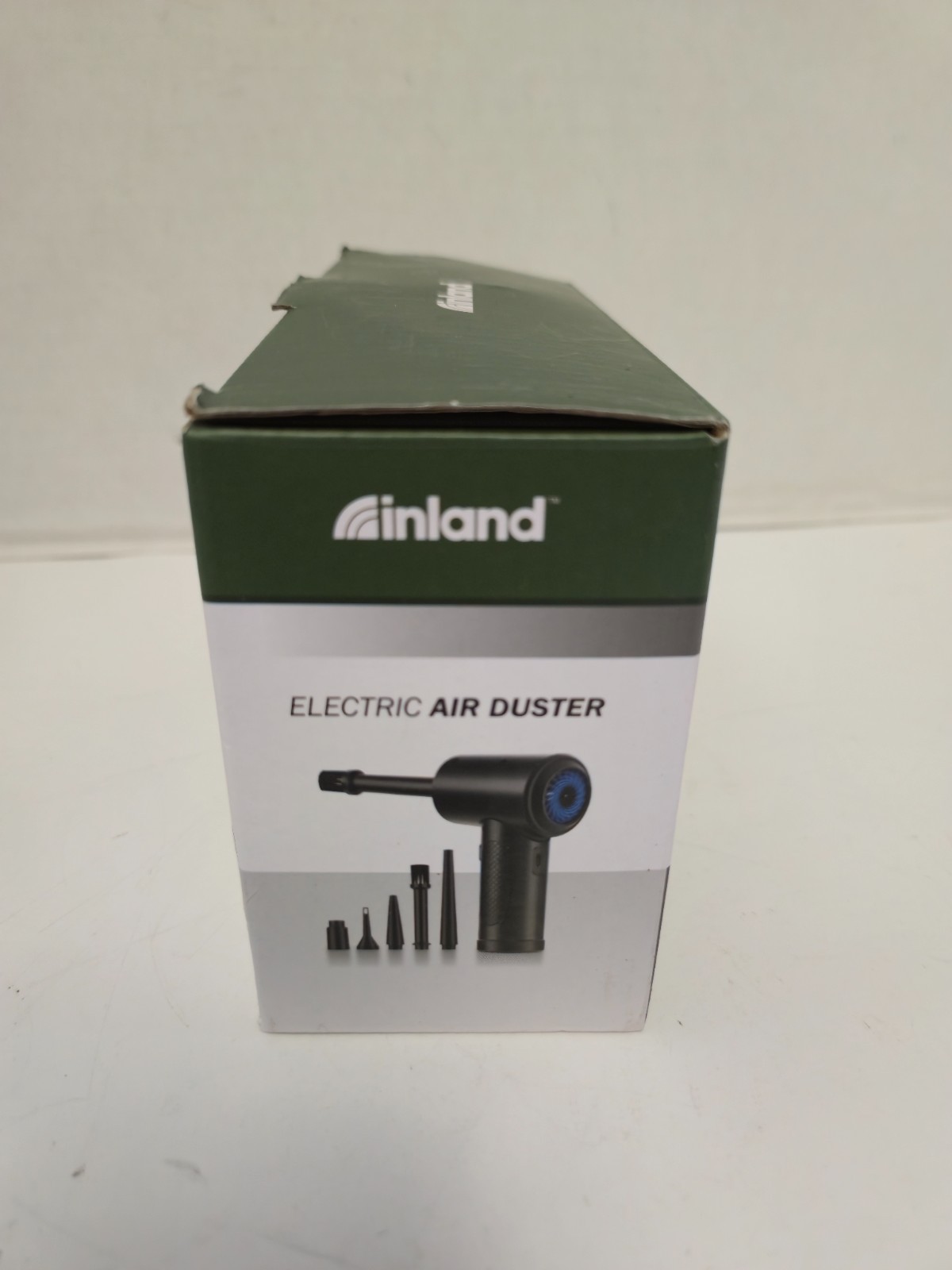 Inland Cordless Electric Air Duster With Accessories