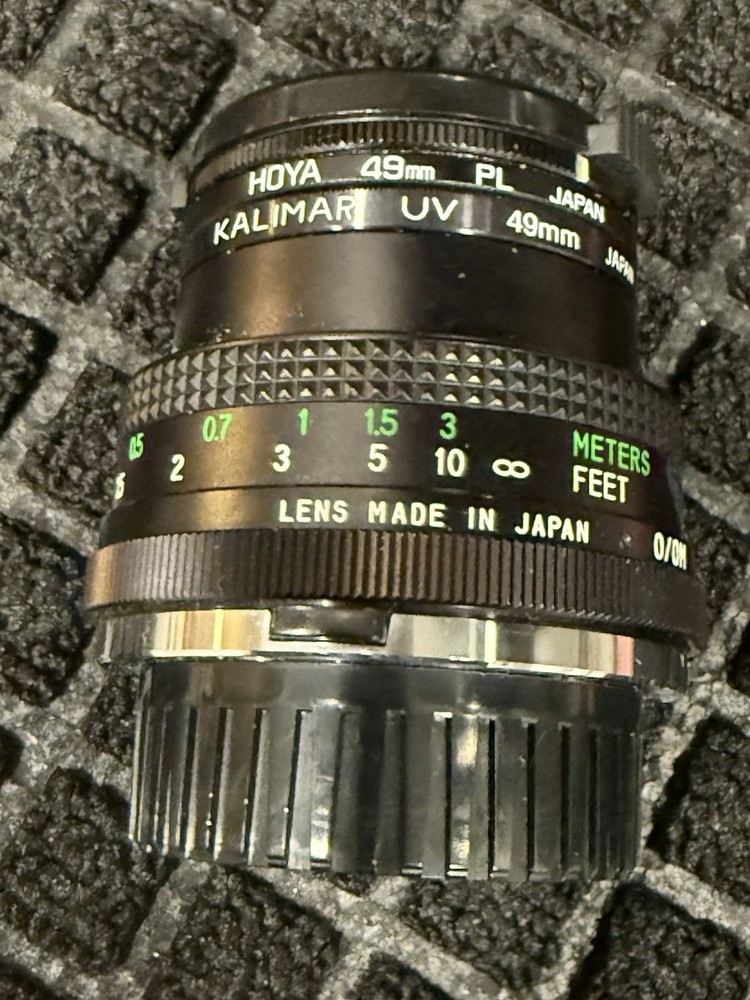 Hoya Kalimar UV 49mm Lens