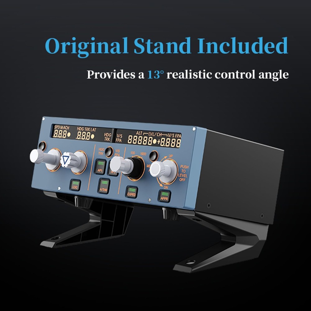 A320FCU Cube Flight Simulator Flight Control Unit Pilot Panel Game Ready