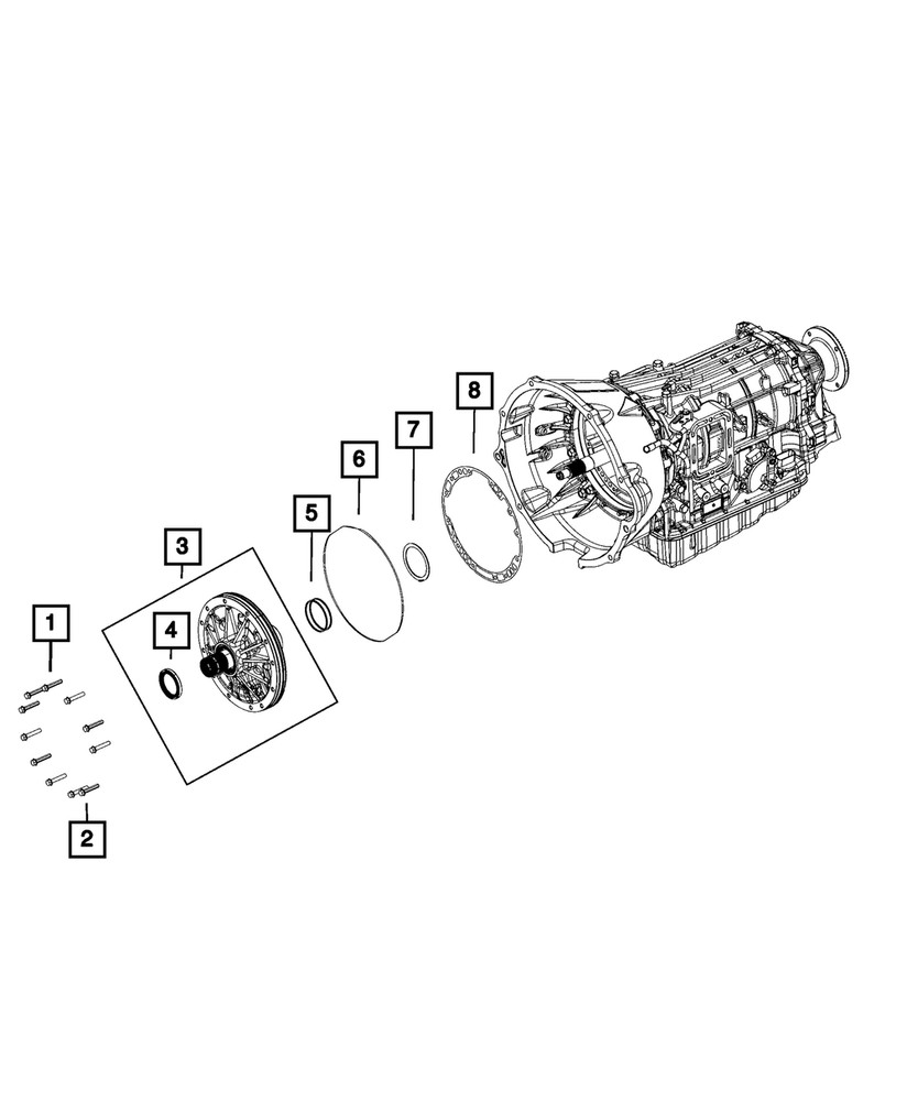 Genuine Mopar Transmission Ring 68244637AA