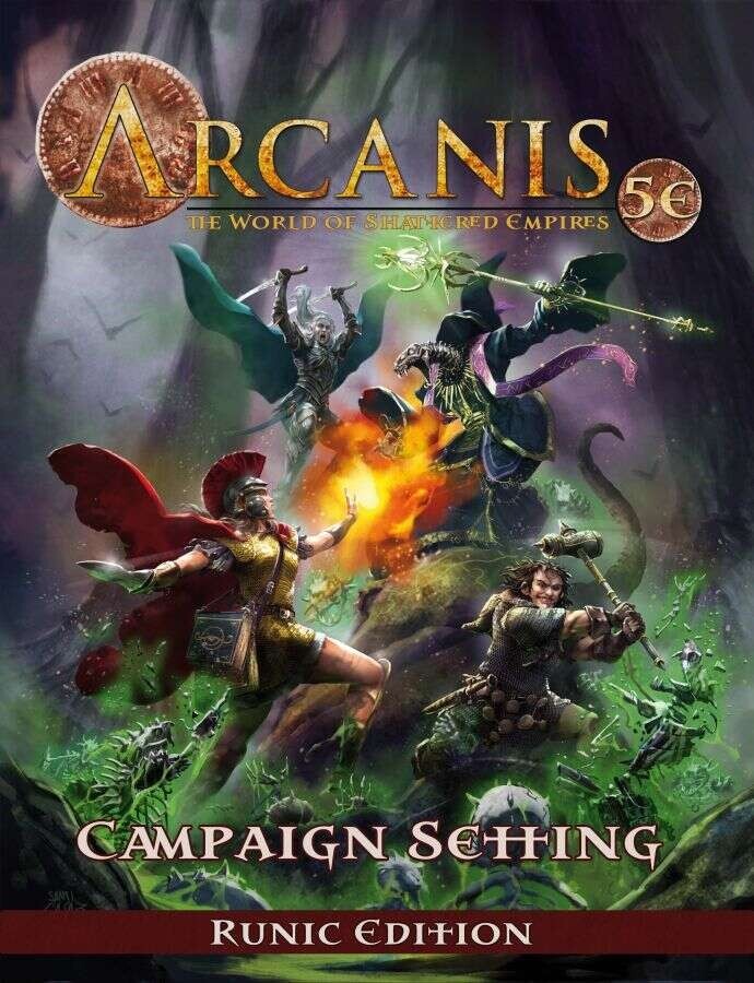 D&D 5eRPG: Arcanis Runic Edition