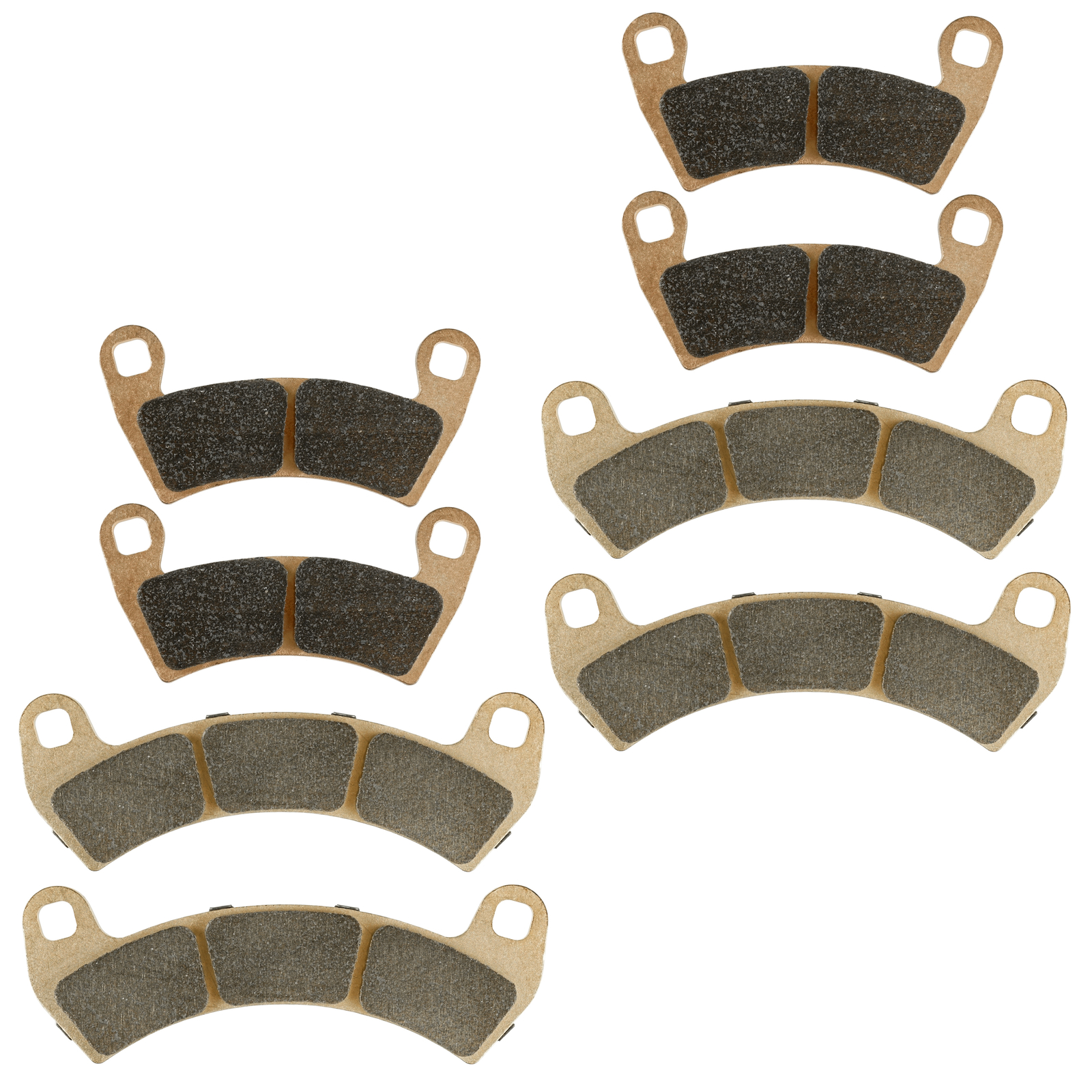 Front and Rear Brake Pads for Polaris RZR XP Turbo / RZR XP 4 Turbo 2016 - 2021