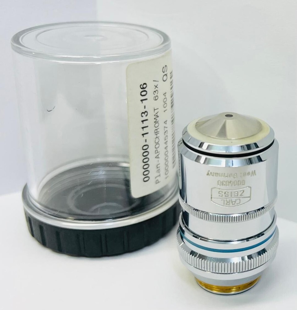 ZEISS 40X Planapo Plan Apochromat Ph3 Phase Microscope Objective 160mm With Iris