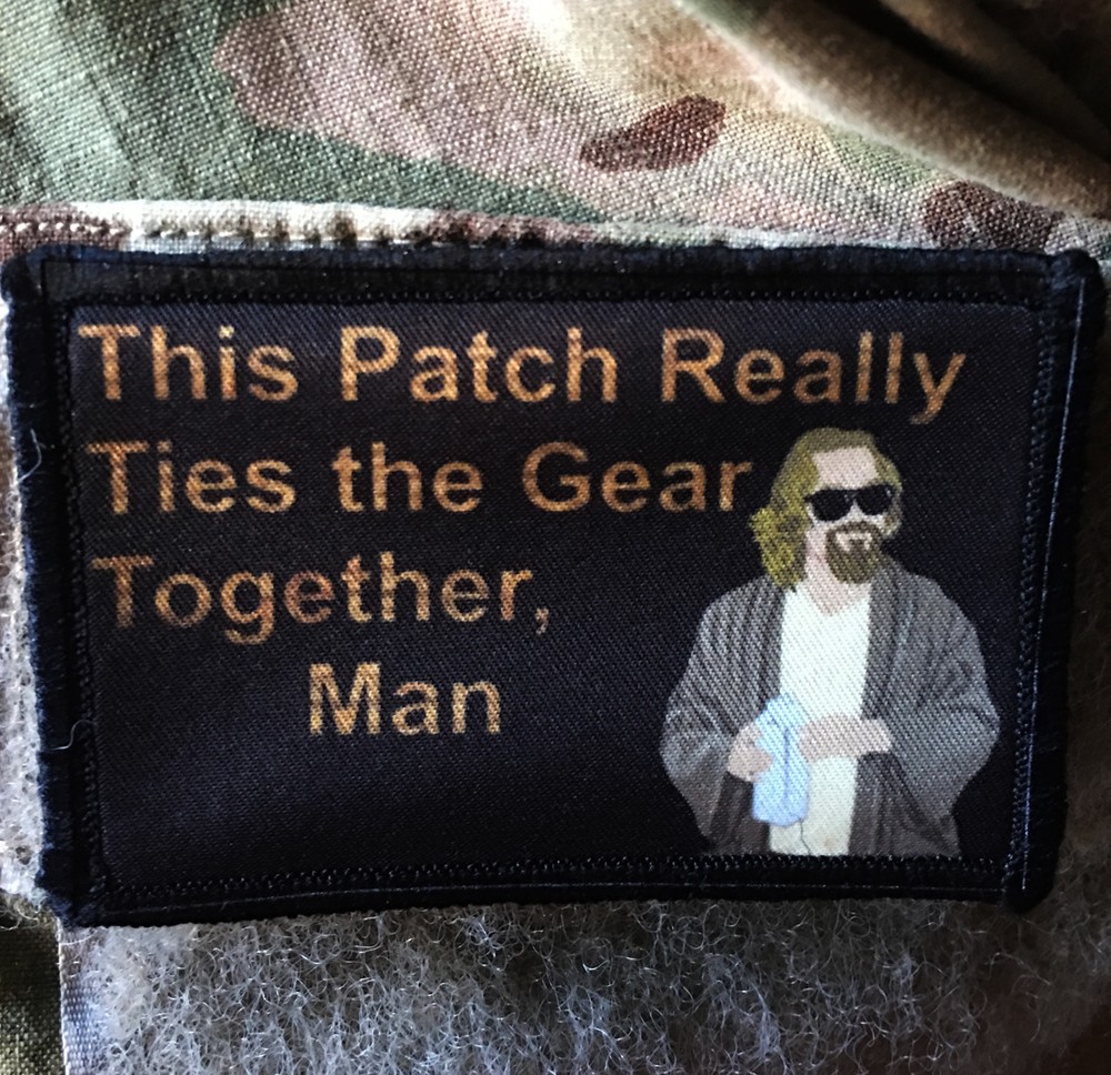 Adventure is Calling Morale Patch Tactical Military Army USA Funny Hook Loop