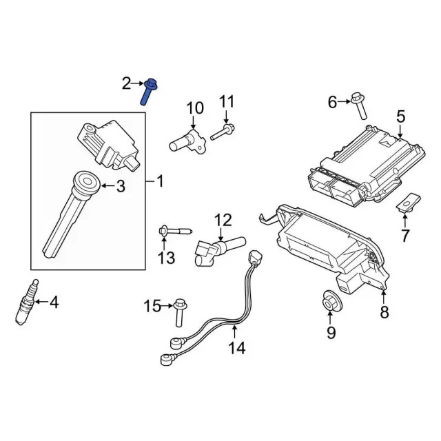Genuine Ignition Coil Bolt W503280-S437