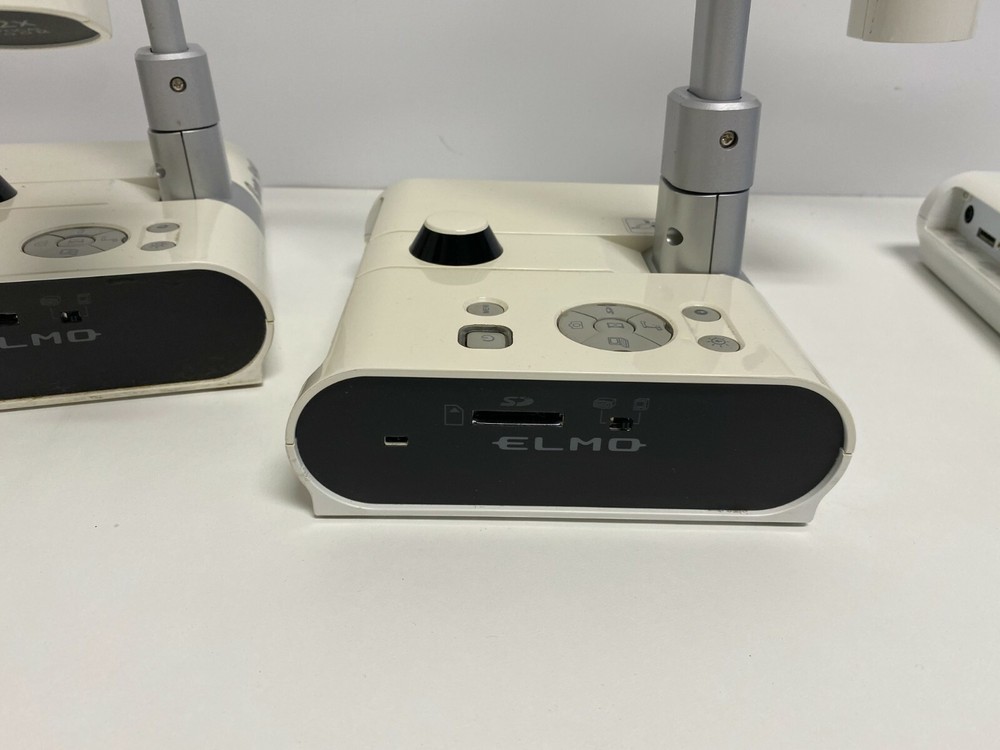 Lot 4: Lot of 3 ElmoTT-02RX Interactive Document Camera